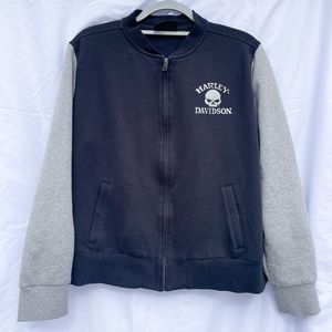 Harley Davidson Skull Zip Up